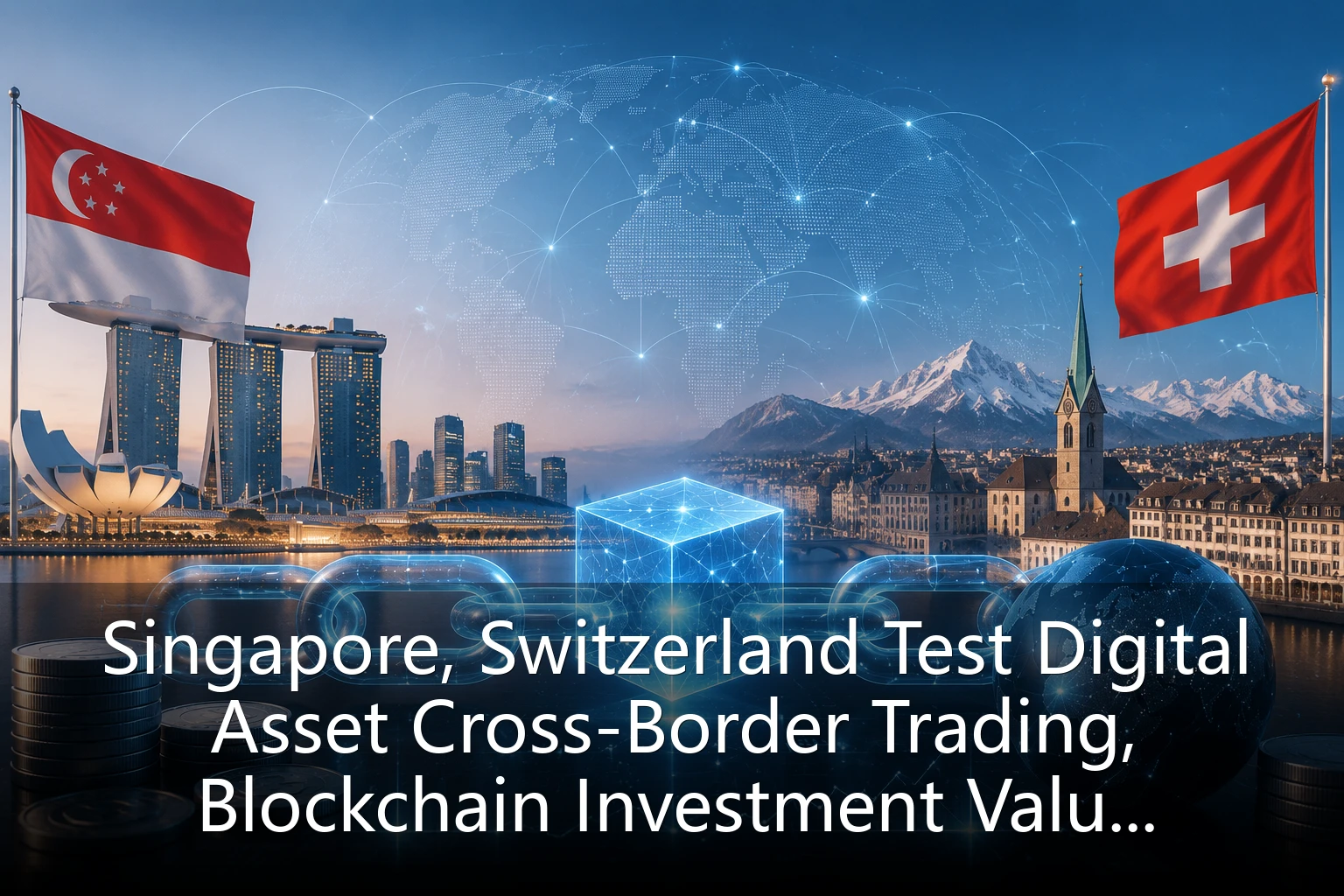 Singapore, Switzerland Test Digital Asset Cross-Border Trading, Blockchain Investment Value Reaffirmed