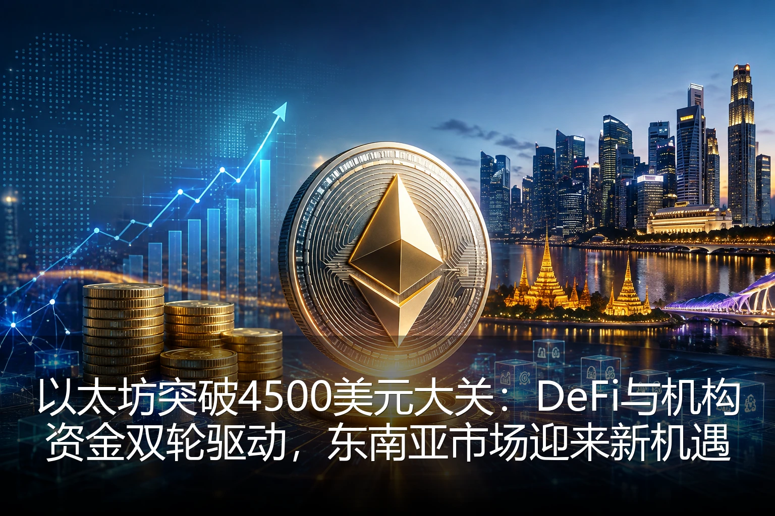 以太坊突破4500美元大关：DeFi与机构资金双轮驱动，东南亚市场迎来新机遇