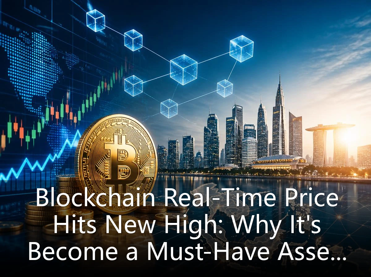 Blockchain Real-Time Price Hits New High: Why It's Become a Must-Have Asset for Southeast Asian Investors