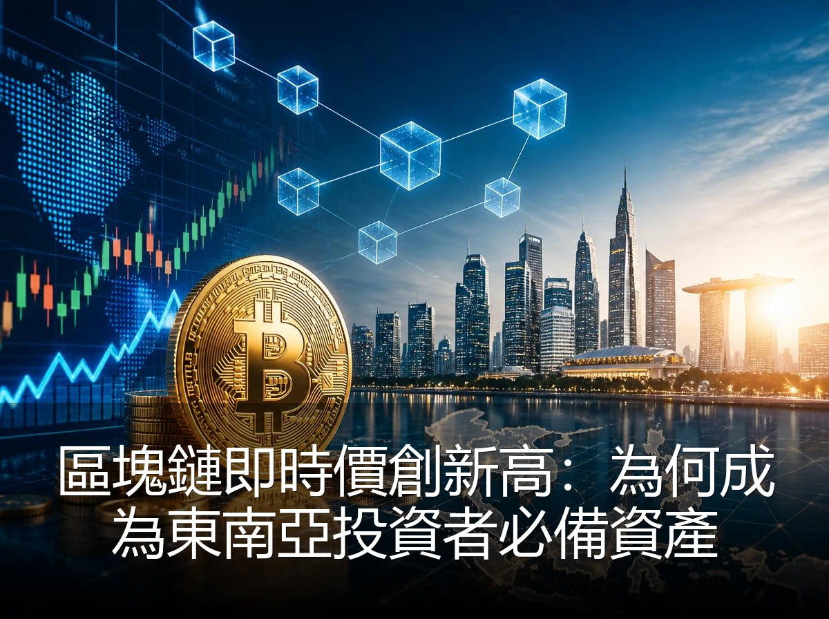 區塊鏈即時價創新高：為何成為東南亞投資者必備資產