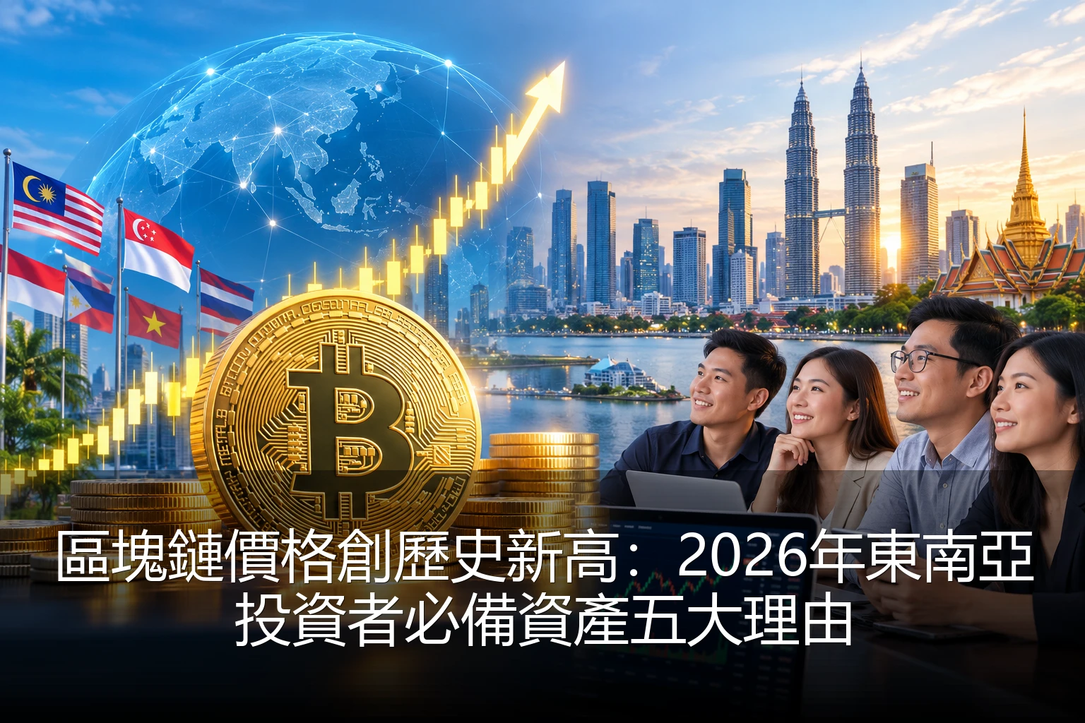 區塊鏈價格創歷史新高：2026年東南亞投資者必備資產五大理由